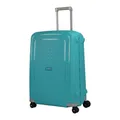 Produktbild: Samsonite S'Cure - Hartschalenkoffer 69 cm Mittelgroß - Trolley Koffer mit 4 Rollen, TSA-Schloss, Leicht - 79 L - Blau (Aqua Blue)