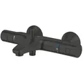 Produktbild: Grohe Precision Start Wannenthermostat 345982430 schwarz matt, Aufputz