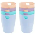 Produktbild: Exacompta 8x Papierkorb Ecobin, 15 Liter, Aquarel - Farben sortiert - 45396D