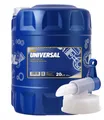 Produktbild: 20 Liter Mannol Universal 15W-40 Motoröl für älter Fahrzeuge API SG / CD + Hahn