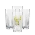 Produktbild: SCHOTT ZWIESEL Longdrinkglas Stage (4er-Set), Trinkglas für Longdrinks mit Relieff, spülmaschinenfeste Kristallgläser (Art.-Nr. 121880), Kristall