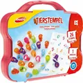 Produktbild: Joustra Tierstempel Motivstempel Set Stempel im Koffer