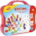 Produktbild: Joustra Kreativkoffer Stempelset, Tierstempel, 26 Stück