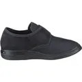 Produktbild: Fischer Herren Ortho Flache Hausschuhe, Schwarz Schwarz 222, 41 EU Weit - Schwarz - 41