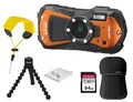 Produktbild: Ricoh WG-80 Unterwasserkamera orange Super Set