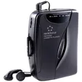 Produktbild: Renkforce Tragbarer Kassettenspieler RF-CP-150 Musikplayer schwarz - Sehr Gut