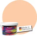 Produktbild: WALLCOVER Wandfarbe Aprikose Kinderzimmer Hochdeckend Klasse 1 Matt 2,5L für 20