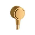 Produktbild: hansgrohe Fixfit Wandanschluss 16884250 mit Rückflussverhinderer, brushed gold optic