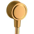 Produktbild: hansgrohe AXOR Montreux Fixfit Wandanschluss, mit Rückflussverhinderer, 16884250, Farbe: Brushed Gold Optic