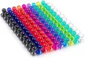Produktbild: 160 Stücke 11 x 17mm farbige und transparente Magnete, 8 Farben, Perfekt für ...