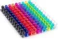 Produktbild: 160 Stücke 11 x 17mm farbige und transparente Magnete, 8 Farben, Perfekt für W