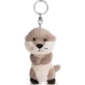 Produktbild: NICI Otter Oda Schlüsselanhänger 10cm, GRÜN - Beige/Grau