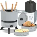 Produktbild: Enfrifam Fondue Set Elektrische Multipfanne Elektrische Hot Pot, Multikocher, Elektrische Pfannen, Campingkocher 700,00W , Ideal für Büro Wohnheime