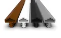 Produktbild: Türdichtung Schwarz 5m - 4mm Nutbreite / 7mm Nuttiefe / 12mm Falz - Antidehnungsfaden Haustürdichtung Türanschlagdichtung Zimmertürdichtung (schwarz 5m)