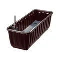 Produktbild: Geli Blumenkasten AQUA FLOR Wasserspeicher Balkon 60 cm braun