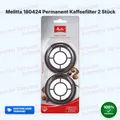 Produktbild: Melitta 180424 Permanent Kaffeefilter 2 Stück für alle Philips Senseo Kaffeepad