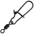 Produktbild: SPRO Schnurverbinder Spro Matt Black Easy Snap + Rolling Swivel - Snaps, (1-St) Gr. 1+8 / 9kg / 13 Stück