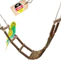 Produktbild: Vogelbrücke Spielzeug für Wellensittich Vogelleiter Sitzbrett Nymphensittich