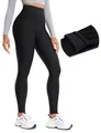 Produktbild: Damen Sport Thermo Leggings Winter Warme Sports Yoga Leggins High Waist Fleec...
