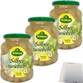 Produktbild: Kühne Silberzwiebeln in pikantem Aufguss 3er Pack 3x330g Glas usy Block