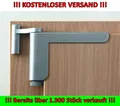 Produktbild: Clip Close V3-Universal Türschließer/Türanlehner silber ClipClose PATENTIERT
