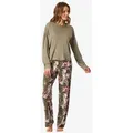 Produktbild: Schiesser Pyjama Modern (2 tlg) Schlafanzug, Pyjama Set, Nachtwäsche braun L (40)
