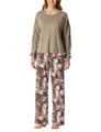 Produktbild: Schiesser Damen Schlafanzug lang Interlock - Modern Nightwear