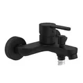 Produktbild: Wannenarmatur - Badewannenarmatur Schwarz | Einhebelmischer aus Metall | 19466