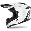 Produktbild: Airoh Motocrosshelm Aviator 3 Color Motocross Helm, Notfallsystem-Polsterung (EQRS) weiß XS (53/54)