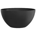 Produktbild: Rotho Eco Caruba Schüssel Salatschale 3L Stabiler Kunststoff Ideal zum Mitnehmen Hochwertige Verarbeitung (Anthrazitschwarz)