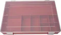 Produktbild: Kleinteile-Sammelbox 8 FÄCHER rot (Hünersdorff Sortimentskasten Art. 611700)