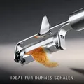 Produktbild: Profi Plus Edelstahl-Pendelschäler 19 cm - mit Kartoffelaugen-Ausstecher