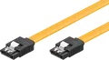 Produktbild: GOOBAY 94012 - Kabel SATA 6 Gb/s St. > SATA St. 20 cm gelb