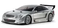 Produktbild: Tamiya 58722 1:10 RC MB CLK AMG 2002 TT-02 - ferngesteuertes Auto, Fahrzeug, Modellbau, Zusammenbauen, Hobby, RC Bausatz, unlackiert, Silber