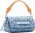 Produktbild: Desigual Tasche Amorina 24 Troms Blau Damen Umhängetasche 24x12cm Top Edition...