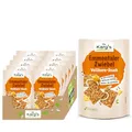 Produktbild: Dr. Karg’s Vollkorn-Snack Emmentaler Zwiebel - knusprig, vegetarisch, Snack mit herzhaftem Emmentaler & knusprigen Zwiebelstückchen, 100% Vollkornmehl & ohne Zusatzstoffe, 10x110g