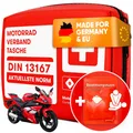 Produktbild: PURAHELP Motorrad Erste Hilfe Set DIN 13167, StVO konform, inkl. Beatmungstuch