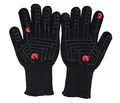 Produktbild: MEATER Mitts, BBQ Handschuhe, Ofenhandschuhe, 275°C hitzebeständig - Silikon Grillhandschuhe zum Grillen, Räuchern, Backen, Kochen, Grillen und Backen - wasserdicht, rutschfest, extra Lange Stulpen