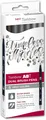 Produktbild: ABT Dual Brush Pen/Grey Colors/Stift mit zwei Spitzen/perfekt fürs Hand-Lett....