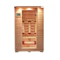 Produktbild: Infrarotkabine Vollspektrumstrahler Hemlocktanne REDSUN M 120x105x190
