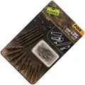 Produktbild: Fox Edges Camo Slik Lead Clip kit Gr. 10-5 Leadclips für Karpfenbleie, Safety Clips für Karpfenmontagen, Einhänger für Karpfenbleie