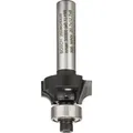 Produktbild: Bosch Professional Zubehör Abrundfräser, 8 mm, R1 4 mm, L 10,5 mm, G 53 mm (2608628339)