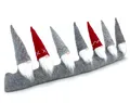 Produktbild: heimtexland ® Zugluftstopper Wichtel Deko Windstopper Weihnachten Zwerge Fensterdeko Typ865 30 x 90 cm