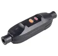 Produktbild: as - Schwabe Personenschutzstecker AS Schwabe 45221 Personenschutz-Zwischenstecker PRCD 230 V Schwarz IP