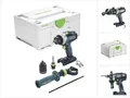 Produktbild: Festool TDC 18/4 I-Basic Akku Bohrschrauber 18 V 75 Nm Brushless + Koffer 575601