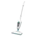 Produktbild: BLACK+DECKER 1300W 10-in-1 Dampfbesen Steam Mop Deluxe (Dampfreiniger für hygienische, gründliche Sauberkeit, großes Zubehörset + herausnehmbares Handdampfgerät, einfache Bedienbarkeit) FSMH13E10