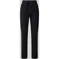 Produktbild: Raffaello Rossi Slim Fit Jogpants mit Tunnelzug in Black, Größe 40