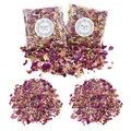 Produktbild: Natürliches Hochzeitskonfetti, Blütenblätter Hochzeit,14 Packungen Blütenblat...