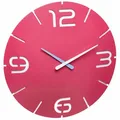 Produktbild: TFA Wanduhr 60.3047.12 Contour, Kunststoff, analog, Quarzuhr, Ø 35 cm, pink