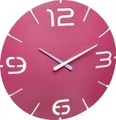 Produktbild: Contour Design-Wanduhr 350 x H 35 mm kunststoff pink/weiß 60.3047.12 Ø 350 x ...